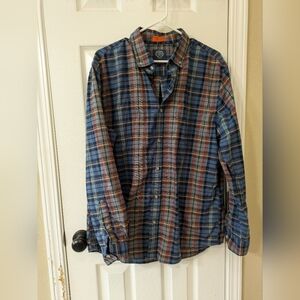 Men's size large St. John's Bay long sleeve button down